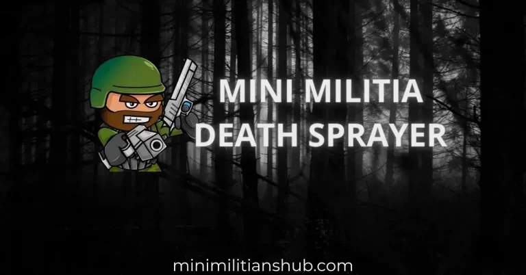 Mini Militia Death Sprayer All Guns Mod Apk Download 2023