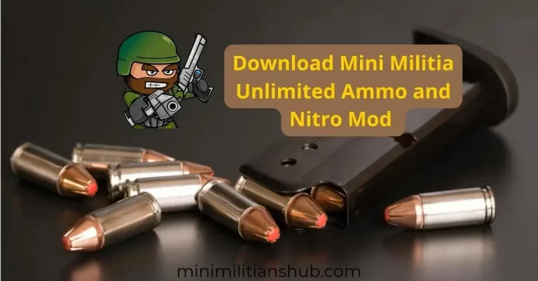 Mini Militia Mod Apk Unlimited Ammo and Nitro (v5.3.7)
