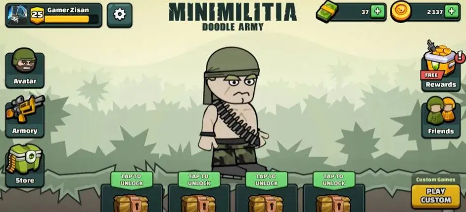 mini militia sprayer mod download