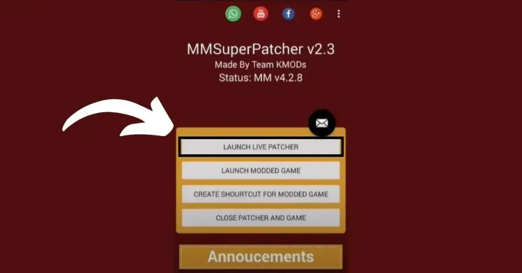 mini militia super patcher step 1